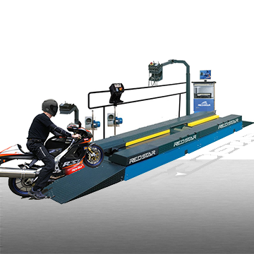 Dây chuyền - Thiết bị kiểm định xe máy