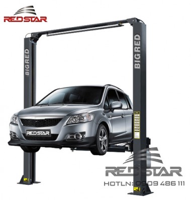 CẦU NÂNG 2 TRỤ BIGRED 4 TẤN- LOẠI CÁP CỔNG - Model BR-2400CM1
