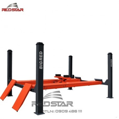 Cầu nâng 4 trụ bigred 4 tấn Loại kiểm tra góc lái - model BR-4400AL